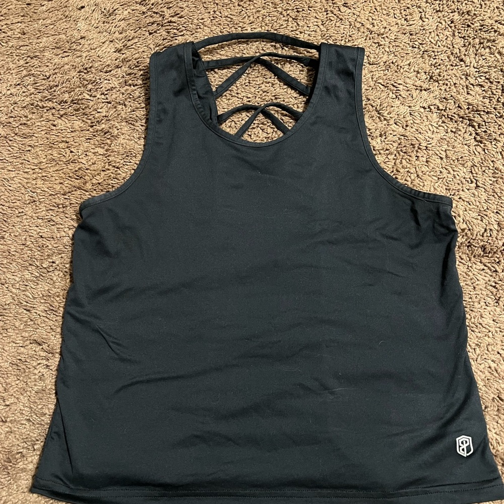 Born Primitive Black Strappy Tank Top